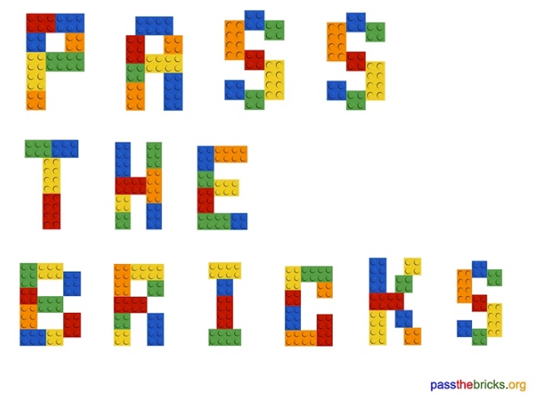 Pass The Bricks logo