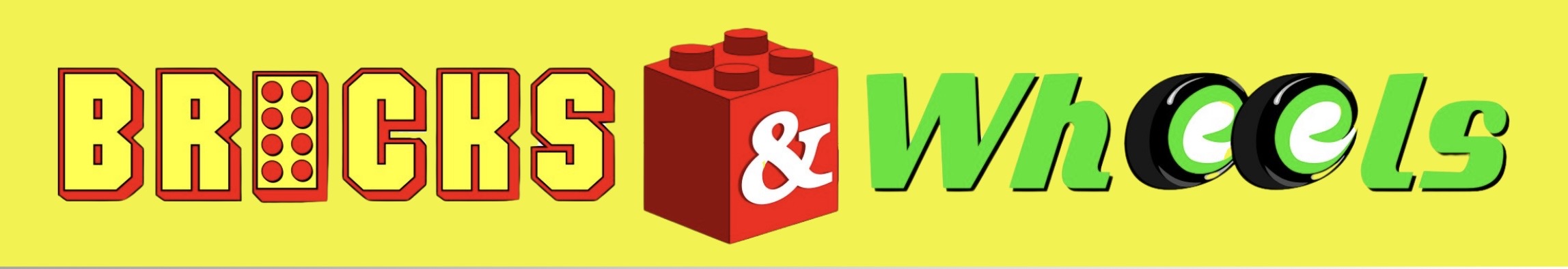Bricks and wheels logo
